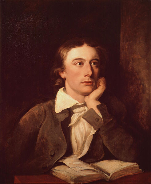 John Keats ca. 1822 by William Hilton (1786-1839) after Joseph Severn  National Portrait Gallery London NPG 194